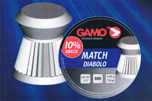 Gamo Match Diablo 4,5/177 gr 0,49 - 550pz