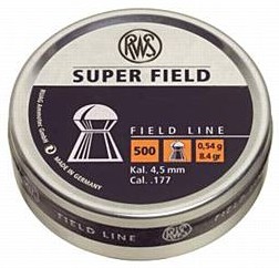 RWS Super Field  4,5/177 gr 0,45-500pz