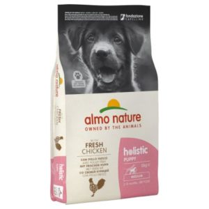 Almo Nature Holistic Puppy Medium c\pollo Kg 12