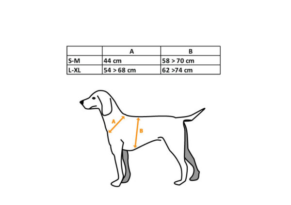 Riserva Mantellina per cani alta visibilità R 2185 - immagine 2