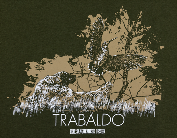 Trabaldo Identity T-shirt Setter C17 Sanguemiele design - immagine 2