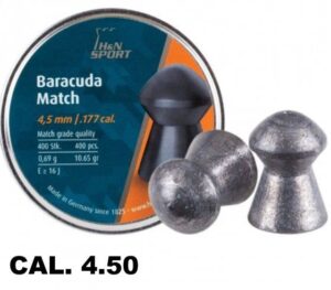 H&N Baracuda Match 4,50/177  gr 0,69 - 400pz