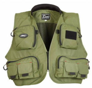 JMC gilet pesca Diplomat V2 Oliva