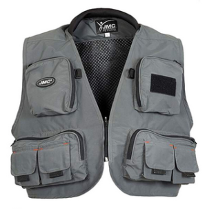 JMC gilet pesca Diplomat V2 Grigio